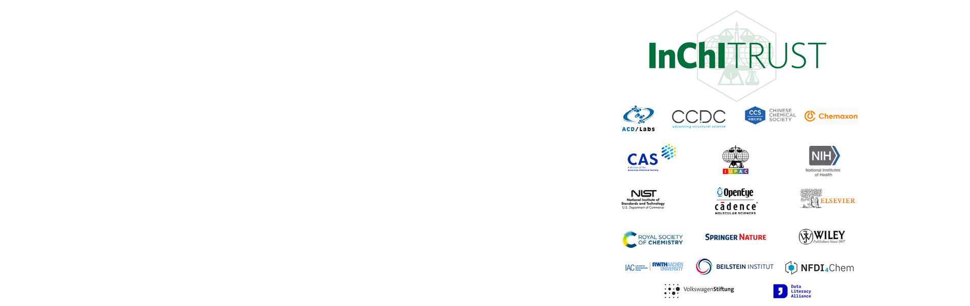 InChI Trust and IUPAC logos
